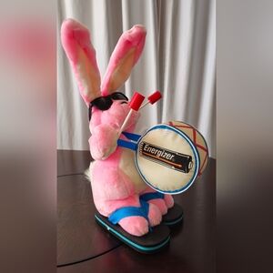 Vintage Rare 1996 Energizer Bunny Mascot Plush 22"